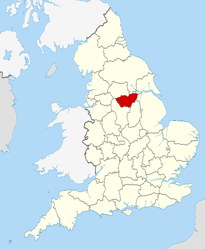 Image showing South yorkshire in the north of England, where Kay's Cooking resides.